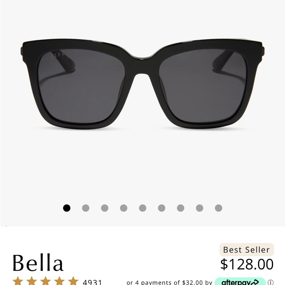 Diff Bella sunglasses! Great oversized frame!